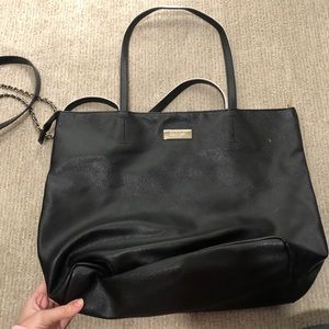 Calvin Klein fragrances black tote bag